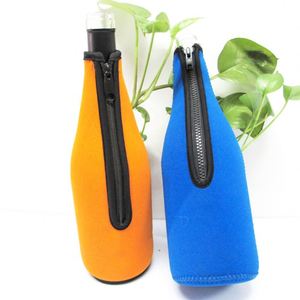OEM Insulated Neoprene Waterproof Foldable Portable Tote Bag for Single 750ml Red Wine <b>Bottle</b> - Product Image 3