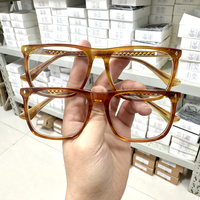Montures de lunettes de lecture 2026 en acétate multicolores à monture complète, stock mixte, montures optiques tendance unisexe pour adultes