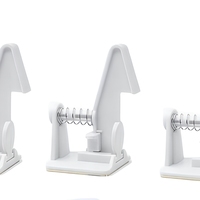 Verrous de sécurité pour armoires et loquets de tiroirs anti-enfants en plastique FABE Brand D018, installation facile