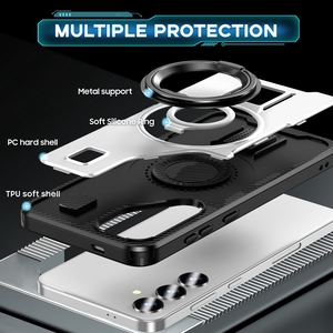 Funda de teléfono con armadura a prueba de golpes para Samsung Galaxy A16, A06, A54, A55, A35, A15, A25, A24, <span class=keywords><strong>A23</strong></span>, A05, A05S, funda protectora con soporte - Product Image 6