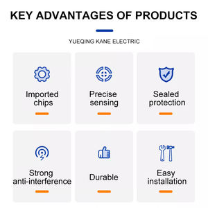 KANE CM30 Flush NPN PNP NO NC LJ M8 M12 M18 M30 1-30mm Tipo de 3 cables Distancia de detección Interruptores de <span class=keywords><strong>sensor</strong></span> de proximidad inductivo de metal - Product Image 3