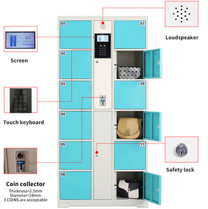 Casier électronique intelligent, armoire à pièces, pour livraison de colis, casier à pièces de monnaie - Product Image 6