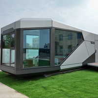 Maison préfabriquée super grande personnalisée Capsule spatiale préfabriquée insonorisée modulaire