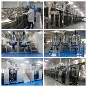 Reattore Miscelatore Chimico da 3000L con Agitatore Riscaldante e Omogeneizzatore, Capacità 5000 Litri, 10 Tonnellate, 3 Strati, 2 Rivestimenti per Cosmetici - Product Image 6