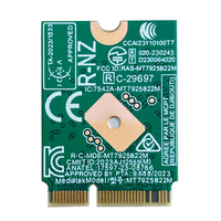 Tarjeta Lan inalámbrica M.2 5400Mbps Wi-Fi 7 MT7925 key E 2,4G 5G 6G BT5.3 Tarjeta de red Wifi Adaptador Dongle para Win 10/11 Laptop