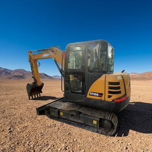 Excavadora Pesada Sany Sy75 Usada de Alta Calidad, 90% Nueva, Modelo 2022, con Caja de Cambios, Bomba y Rodamientos, en Venta - Product Image 5