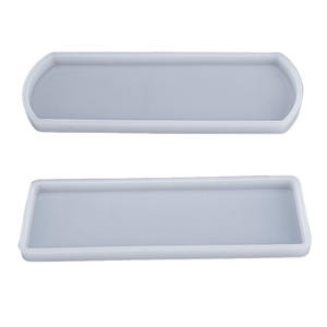 Étiquette de <span class=keywords><strong>stationnement</strong></span> suspendue coin rond Angle droit moule gel de silice miroir bijoux numéro - Product Image 4