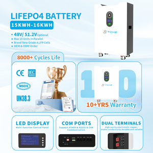 แบตเตอรี่ลิเธียมแบบแยกส่วนจากโรงงาน OEM 15kWh BYD-51.2V 300Ah รองรับการสื่อสารแบบ CAN อายุการใช้งานยาวนาน สำหรับระบบพลังงานแสงอาทิตย์ภายในบ้าน รุ่น M16S280B - Product Image 3