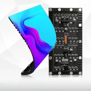 Pantalla LED Flexible Personalizable <span class=keywords><strong>de</strong></span> Alta Relación Calidad-Precio, Pantalla <span class=keywords><strong>de</strong></span> Video Flexible P3 para Estaciones <span class=keywords><strong>de</strong></span> Transporte - Product Image 1