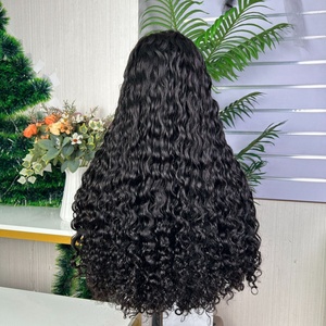 Factory Price SDD 5x5 Lace Water Wave <b>Wig</b> Natural Wave Virgin PrePlucked Glueless <b>Wig</b> Frontal <b>Human</b> Hair <b>Wig</b> - Product Image 6