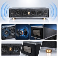 Barre de son sans fil 4.0 canaux, système audio ABS 7 pièces pour home cinéma X92