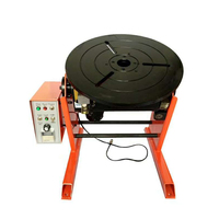Positionneur de soudage portable de type siège, table de soudage rotative inclinable, vitesse de rotation réglable en continu, garantie 1,5 an
