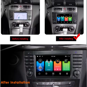 Bosstar 7 "Android DVD <span class=keywords><strong>Player</strong></span> cho Mercedes Benz w203 Carplay Auto Car đa phương tiện GPS navigation đài phát thanh xe stereo 2 DIN - Product Image 5