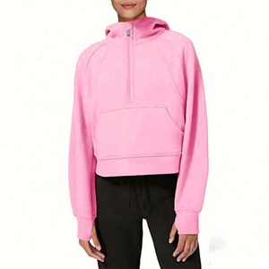 <span class=keywords><strong>Sudadera</strong></span> con Media <span class=keywords><strong>Cremallera</strong></span> para <span class=keywords><strong>Mujer</strong></span>, Modelo 2025, al por Mayor, <span class=keywords><strong>Sudadera</strong></span> con <span class=keywords><strong>Cremallera</strong></span>, <span class=keywords><strong>Sudadera</strong></span> Lisa de Manga Larga, <span class=keywords><strong>Sudadera</strong></span> con Capucha para <span class=keywords><strong>Mujer</strong></span> - Product Image 2