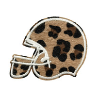 Stock limité – Fourniture en gros – Patchs sportifs de football américain à scratch – Badges brodés OEM pour décorer chapeaux, sacs à dos et vêtements
