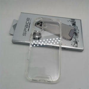 Coque de téléphone transparente en TPU acrylique anti-jaunissement pour <span class=keywords><strong>iPhone</strong></span> 16 17 Pro Max 17 Air 15 Plus 14 13 <span class=keywords><strong>12</strong></span> 11 Xs XR Fundas Caso Claro - Product Image 2