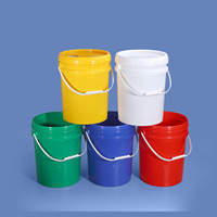 Grosir ember ember plastik kualitas tinggi 20L/5 galon wadah kemasan tebal ember & barel drum