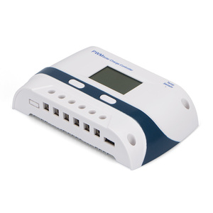 경제적인 <span class=keywords><strong>30A</strong></span> 40A <span class=keywords><strong>PWM</strong></span> 태양광 충전 컨트롤러 12V/24V 저전력 소비 자동 조명 컨트롤러 - Product Image 4