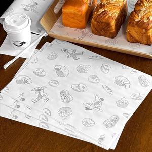 Custom Sandwich Hamburger Bread <b>Wrapping</b> <b>Paper</b> Greaseproof <b>Eco</b>-<b>friendly</b> Baking <b>Paper</b> Disposable Oiled <b>Paper</b> Food Packaging - Product Image 2