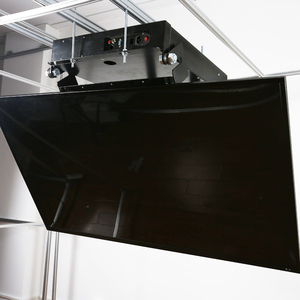 Telecomando elettrico grande carico proiettore ascensore nascosto accessorio per presentazione pieghevole per 40-70 pollici soffitto TV - Product Image 1