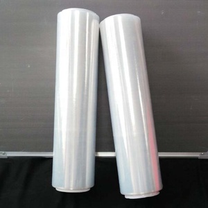 Hand Recycled Stretch Film Film for Packing Ldpe Polyethylene Jumbo Big <b>Roll</b> of <b>Plastic</b> Transparent PE Easy Packaging Soft - Product Image 2