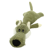 Jouets pour chiens résistants et durables Playpal, parfaits pour les chiens qui mâchent peu ou beaucoup, jouet sonore pour chiot, jouet de dentition pour chien, accessoires pour animaux de compagnie