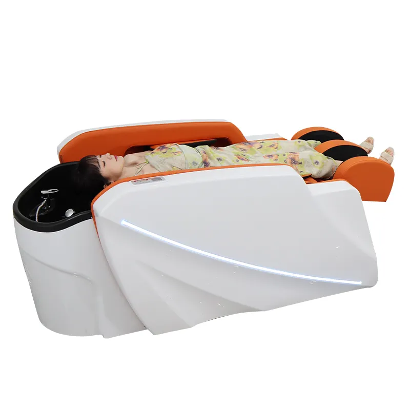 Professionele Haar Wassen Massage Stoel Shampoo Bed Spa Hoofd Water Therapie Shampoo Bed