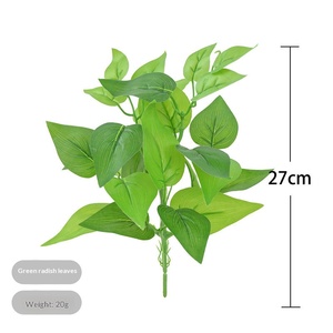 Hojas de hiedra artificial con revestimiento de pegamento, relleno de pared de plástico con plantas, decoración de follaje verde para paredes verticales interiores y exteriores - Product Image 5