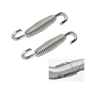 Motorcycle <b>Exhaust</b> <b>Muffler</b> Spring 52.7mm/ 2.07" Reinforced Stainless Steel <b>Muffler</b> Coil Spring Hook Spring - Product Image 1