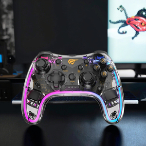 Havit g187sn kiểm soát gatillos Para celular jostik Gamepad Android <span class=keywords><strong>IOS</strong></span> PC điều khiển trò chơi phím điều khiển với RGB ánh sáng - Product Image 3