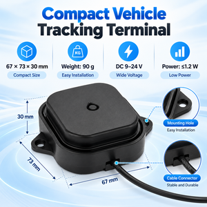 Traceur de véhicule VT20 à double fréquence GPS BDS GLONASS Galileo RTK, dispositif de positionnement en temps réel 20Hz - Product Image 3