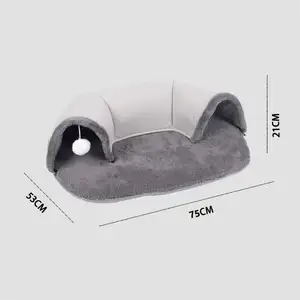 Идеальное руководство по туннельным кроватям для кошек для довольных кошек