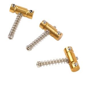 3 Piezas de Precisión en Latón para Puente de Guitarra, Repuesto para Guitarra Eléctrica Serie GT, Mejora la Estabilidad de la Afinación de las Cuerdas - Product Image 4