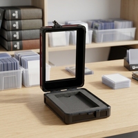 Boîte de rangement pour cartes de qualité supérieure, écologique, isolée, durable, portable, légère, classique et luxueuse