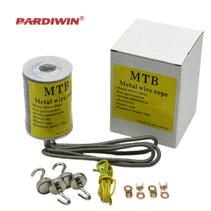 Cuerda antiestática de fibra plateada MTB para máquina laminadora de prensa de <span class=keywords><strong>fotograbado</strong></span>, piezas de maquinaria de impresión de eliminación electrostática - Product Image 1