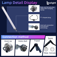 Tubo de Luz LED 3D Pixel OEM de 40 mm, DC12V, UCS2903, DMX512, RGB, SMD5050, 120 LED, IP67, Resistente al Agua, para Decoración de Discotecas, Escenarios y Parques Temáticos