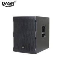 Sistema de Altavoces PA Profesional Activo DASN MAX8 de 4000 W con Subwoofer de 15 Pulgadas para Fiestas de DJ, Escenarios, Interiores, Exteriores e Iglesias