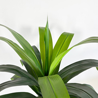Plante artificielle réaliste de Dracaena Bonsai de 140 cm, verdure artificielle en plastique pour la décoration intérieure de la maison et du bureau