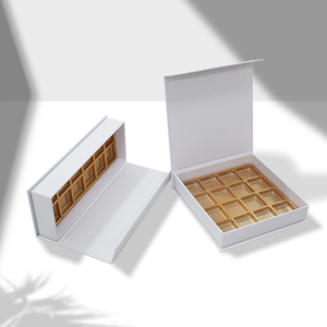 Caja de Regalo Magnética de Papel Reciclable de Lujo con Logotipo Personalizado para Alimentos, Snacks y Cosméticos con Cierre Magnético Interno - Product Image 4
