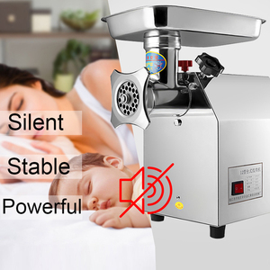 Type12家庭用ステンレス鋼肉挽き器ソーセージミンサー電動モーター家庭用レストラン用 - Product Image 3