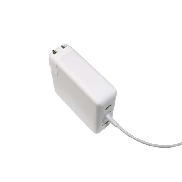 65W 2 Port USB C Power Adapter for MacBook Pro GaN Foldable Fast Charger