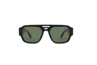 Lunettes de soleil tendance à double pont, monture carrée, branches écaille de tortue, style rétro années 90, logo personnalisé, pour la conduite en extérieur