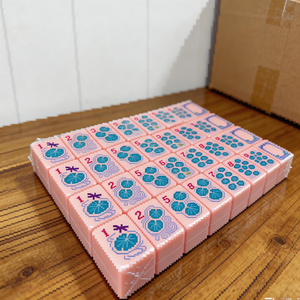 Fichas de Mahjong Americanas de Acrílico Rosa en Oferta, para Uso Doméstico, Juego de Regalo, Juegos de Casino, Juegos de Mahjong Americanos - Product Image 2