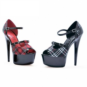 Chaussures Femmes Scarpe Donna <b>Pole</b> <b>Dance</b> Shoes Large Size 15CM Open Toe Model Stripper Platform High Heels - Product Image 1