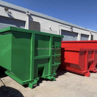 Conteneur à déchets en acier pour métaux ferrailleux et déchets industriels