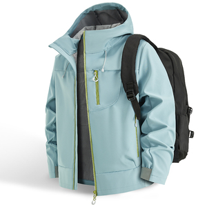 Logo personnalisé 2025 nouveau automne veste d'extérieur femmes trois épreuves chaud et respirant vêtements d'alpinisme spot lumière coquille - Product Image 1