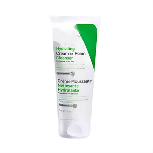 Cera Hydrating Cream to Foam Cleanser Daily Cleanser Sensitive Combination to Oily Skin Exfoliating Cleanser ve100ml