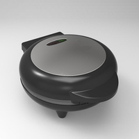 Offre Spéciale Elektrische Électrique Gaufre Faisant La Machine En Métal Omelette Omelette Avec double Plaque Antiadhésive Mini