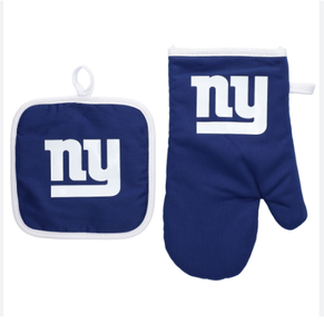 <span class=keywords><strong>New</strong></span> Orleans Saints 32 NFLteams Juego de textiles para parrilla de cocina de alta calidad Guante de horno personalizado y juego de soporte para ollas Anfitrión de cocina - Product Image 2