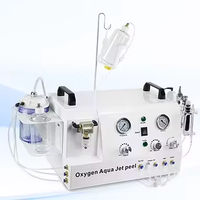 Appareil de cryo-hydrodermabrasion 5 en 1, jet d'oxygène, peeling facile, machine de microdermabrasion